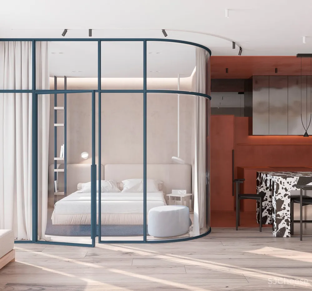 这样装 1㎡ 都不放过,好看又省空间!