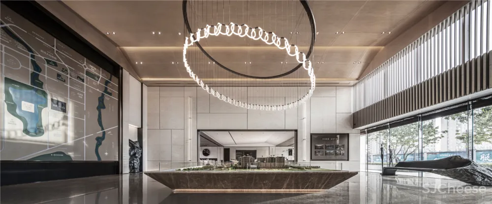 羽果新作:老工业城市美学风格的售楼处