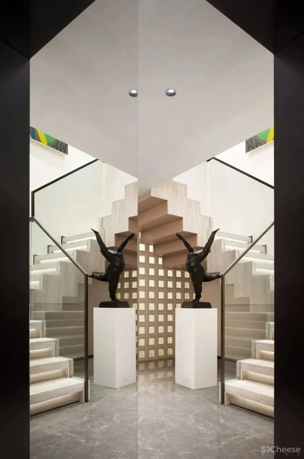 昆明中海云麓九裡下叠住宅样板间 矩阵纵横