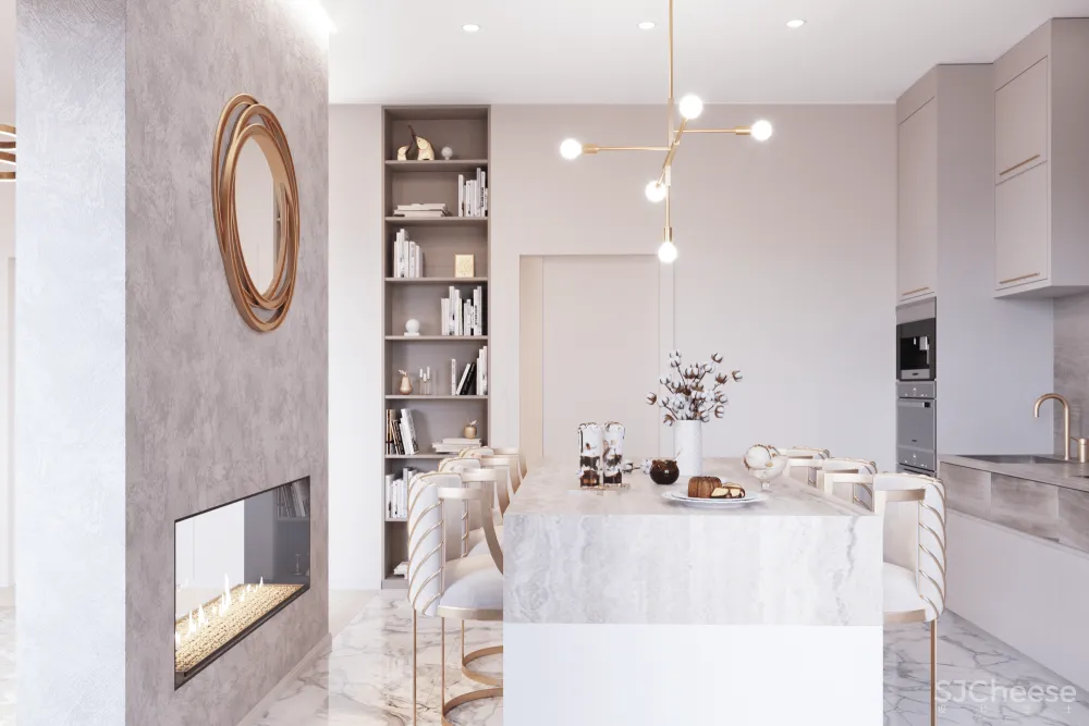 灰粉 金色,轻奢迷人!