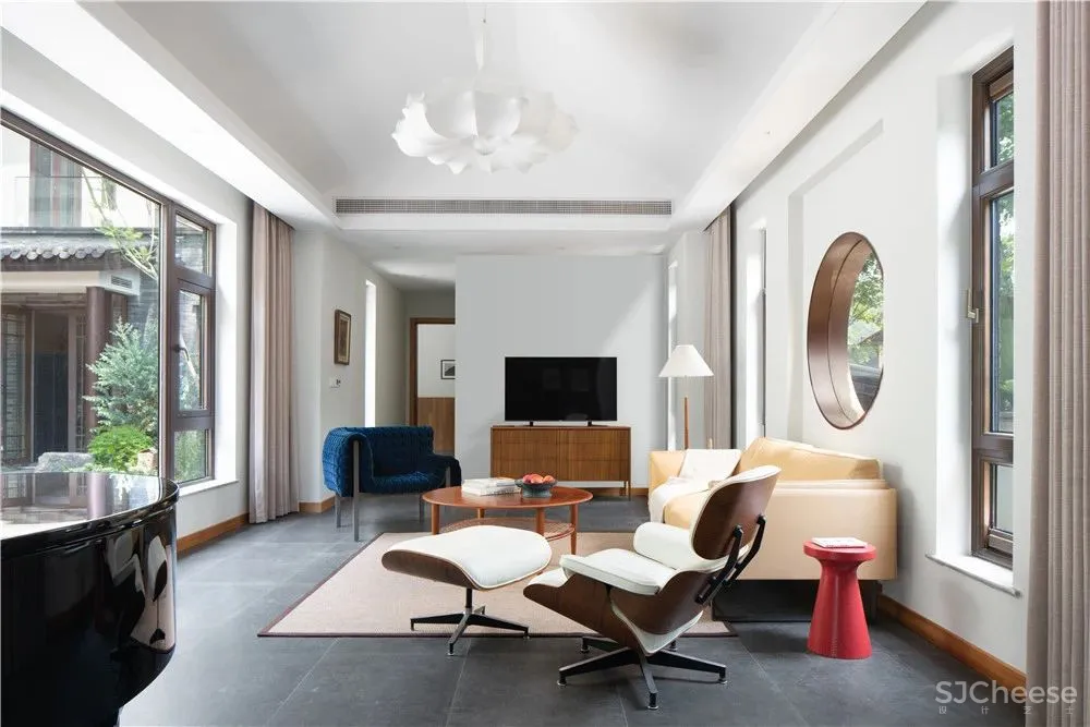 400㎡中西合璧带院子的美宅,养老度假两相宜,太羡慕了!