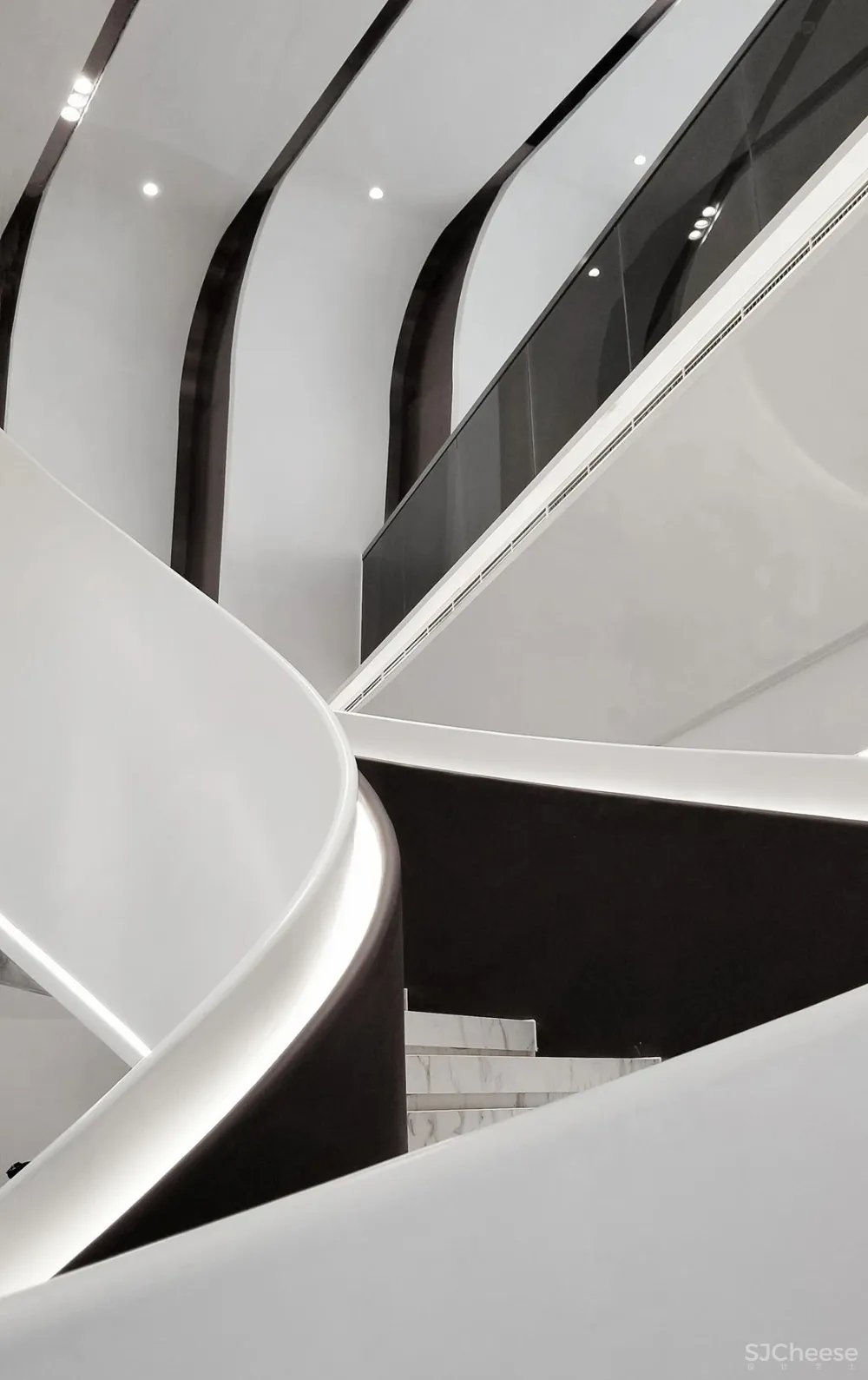 天鼓设计:线条的韵律,极简空间的秩序美学