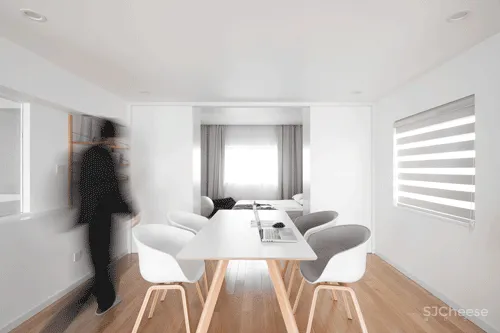 浙江半空间住宅:探索空间的自由性互动性│几言设计