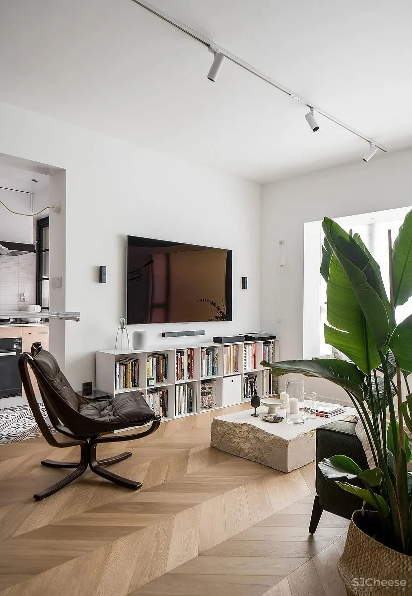 80㎡“赤贫北欧风”,比你想象的显贵10倍!