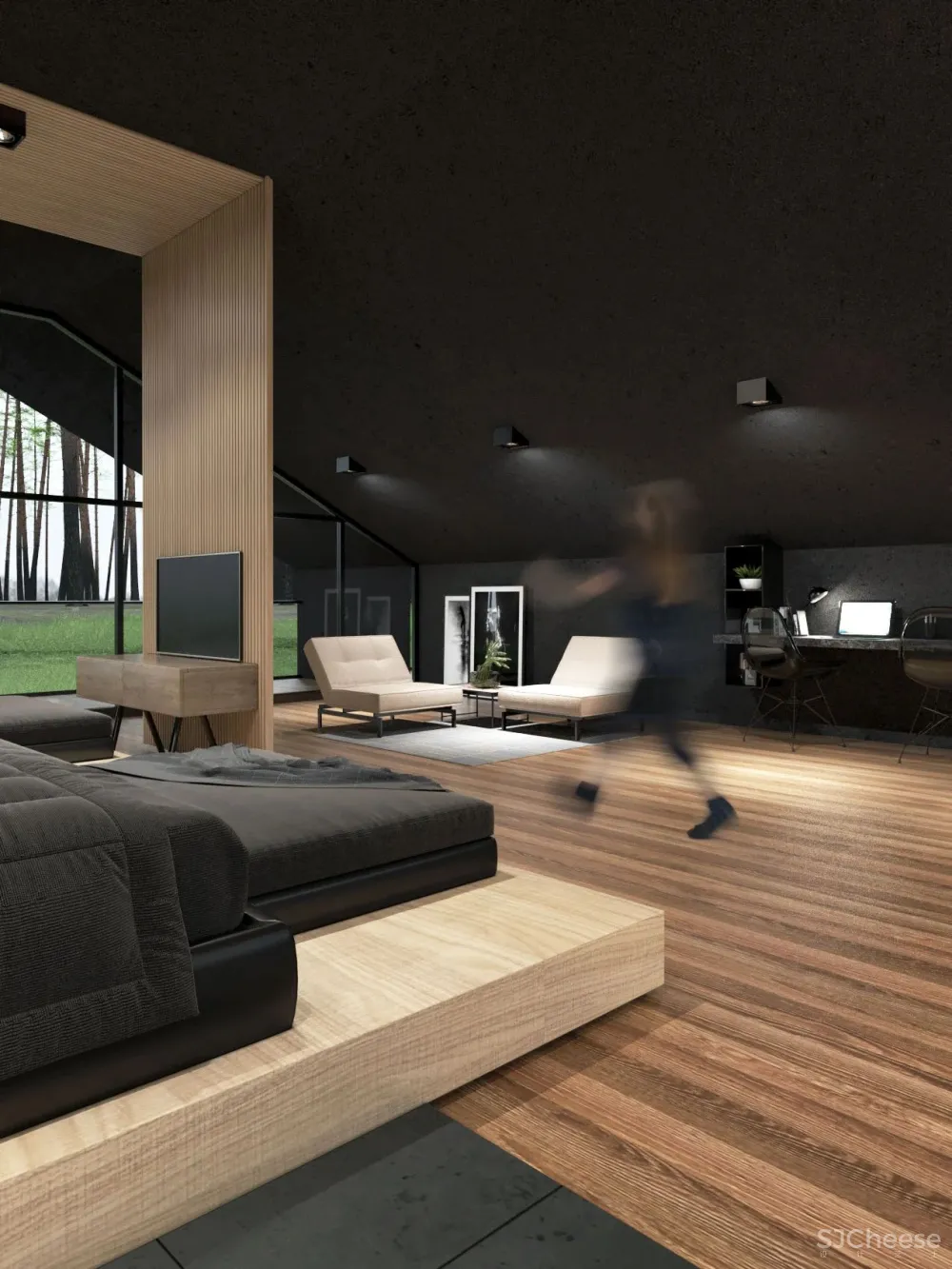 黑色别墅,如此好看!