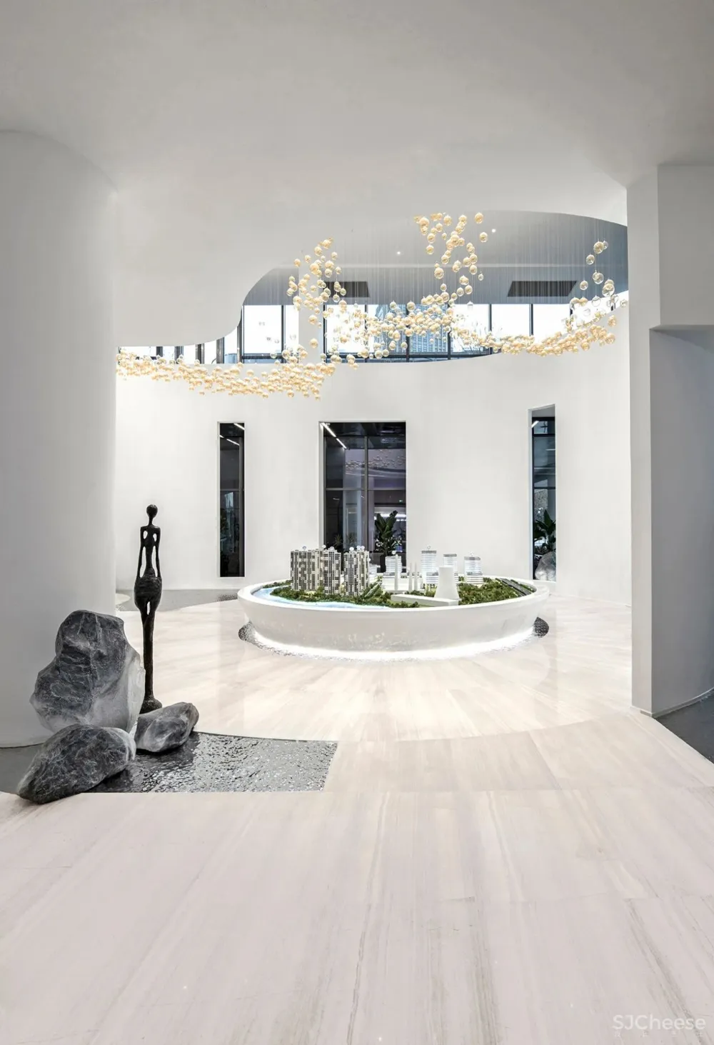 昆山鑫欣科创售楼处 |大铄设计