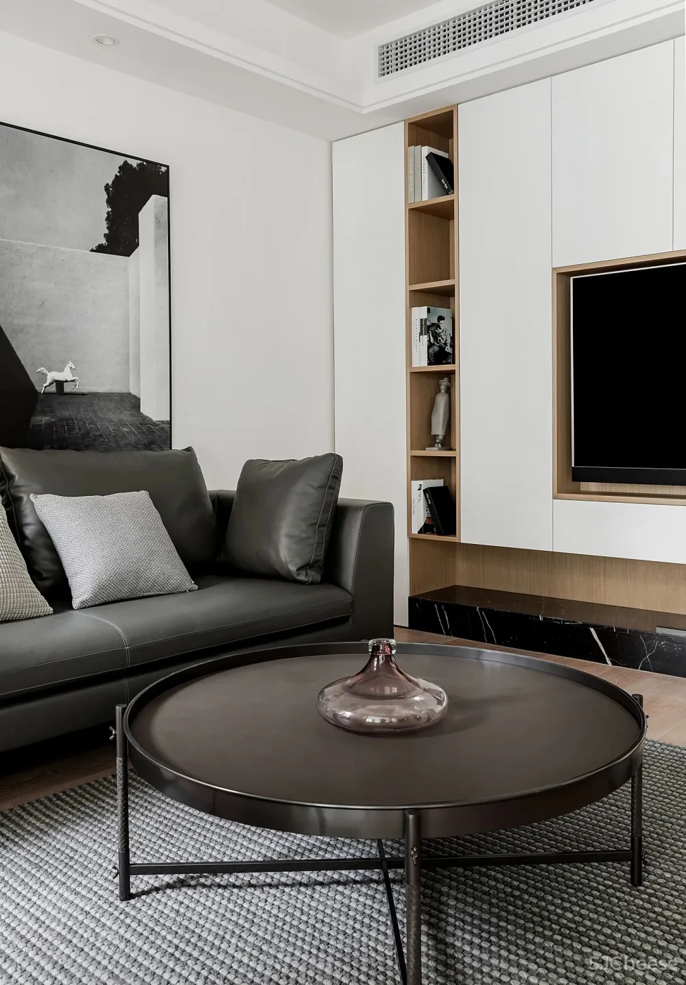 88平二居室设计,现代大气又实用~