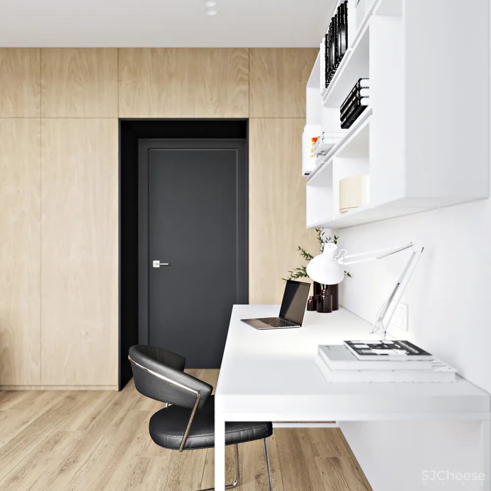 102㎡ 高级黑,墙面这么拼房间更显高