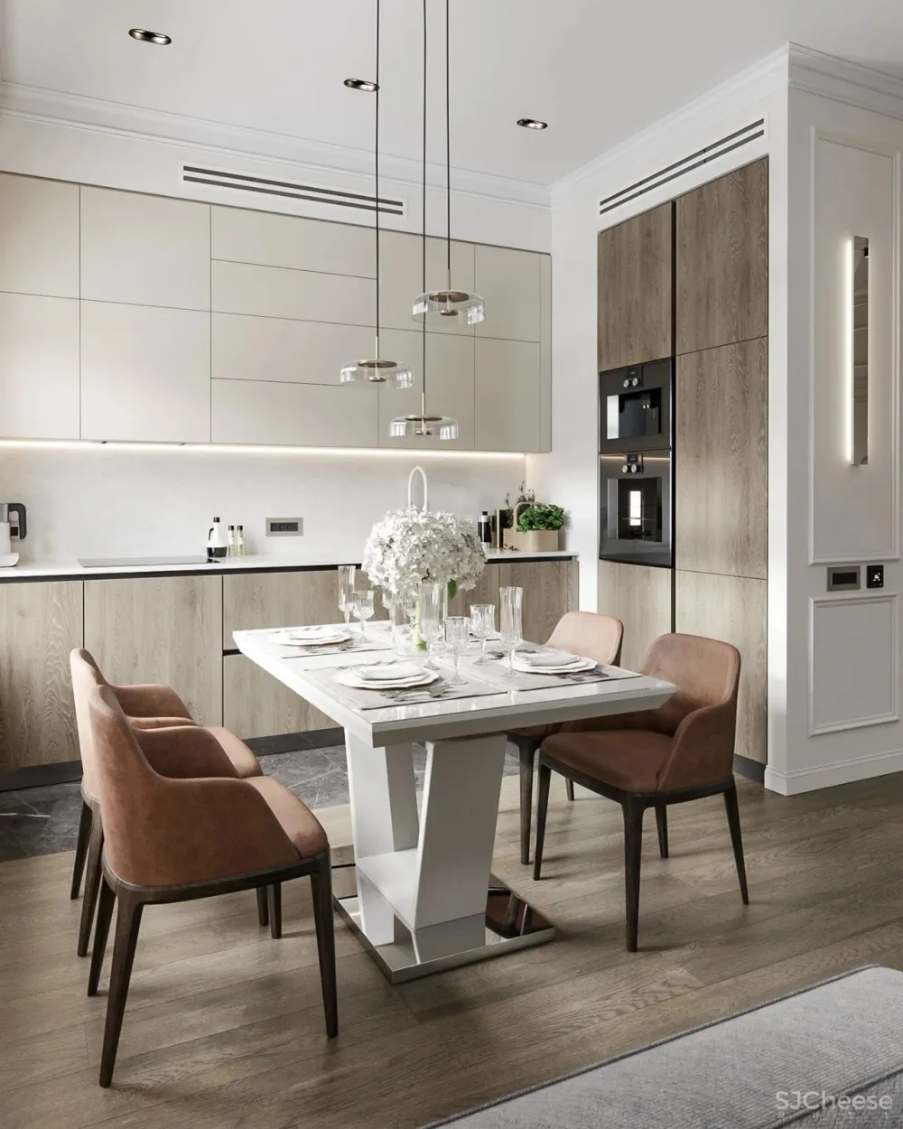 Igor Glushan 83㎡轻奢美居