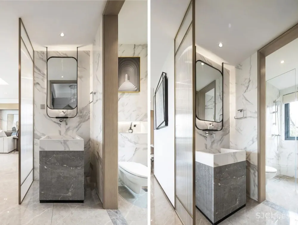 77㎡的小房子，也能住出豪宅体验？打通客餐厨书空间，真实现！