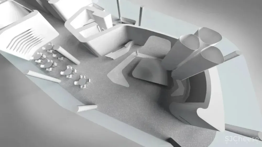 方圆珠海月岛销售中心一场纯粹未来美学体验 方圆建筑设计