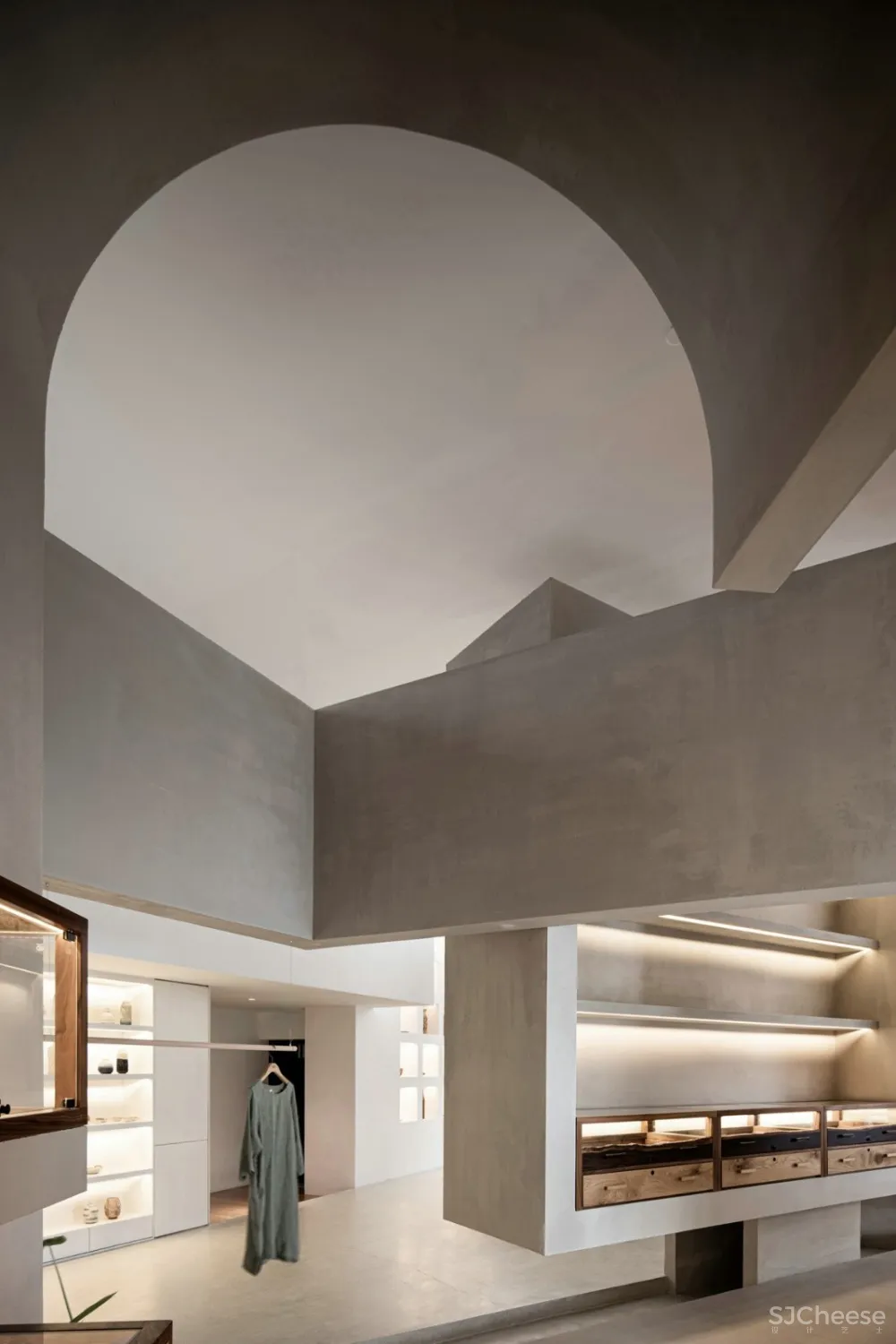 侘寂风在服装店面的运用