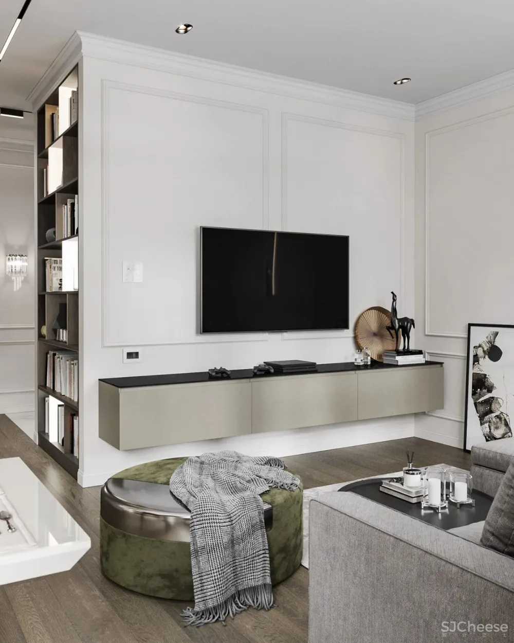 Igor Glushan 83㎡轻奢美居