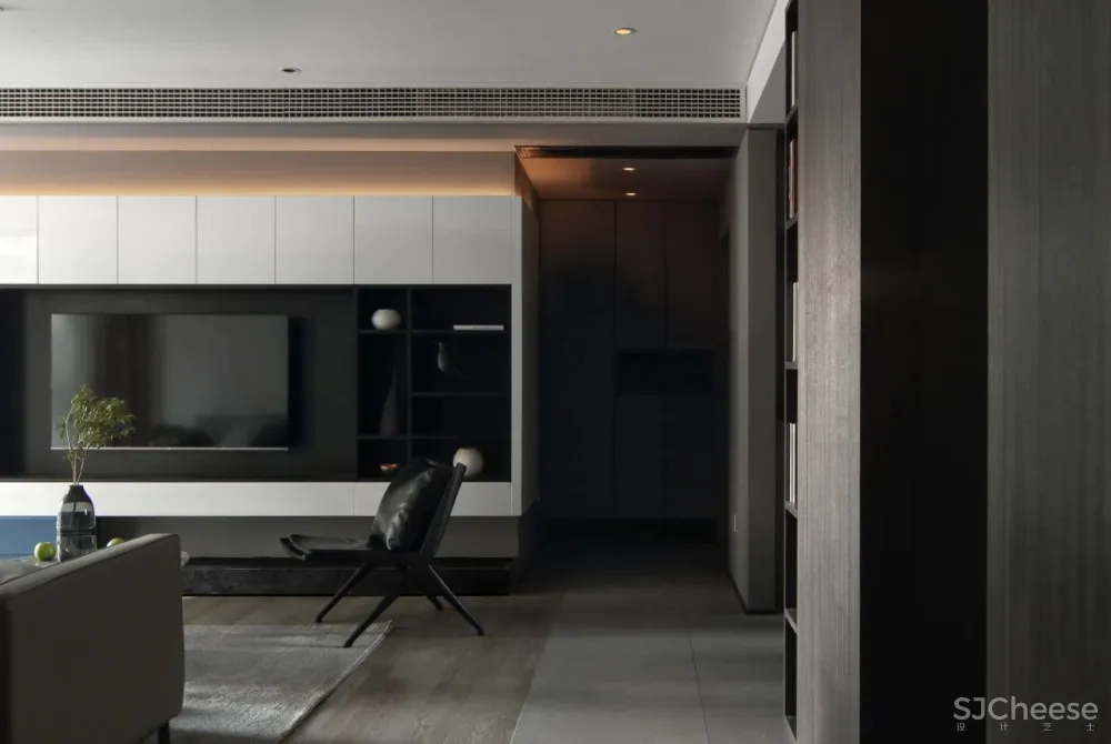 黑与白、木与石,空间的拓展与延伸 云行设计