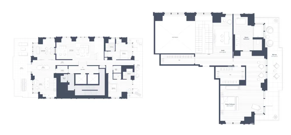 Real estate 纽约时尚 豪宅形象