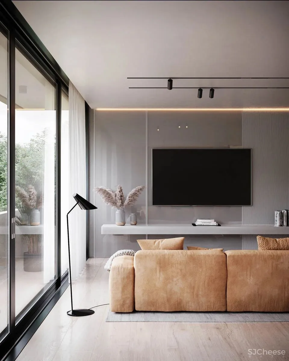 90后小夫妻105㎡大平层，敞亮通透，颜值在线，还有大大衣帽间！