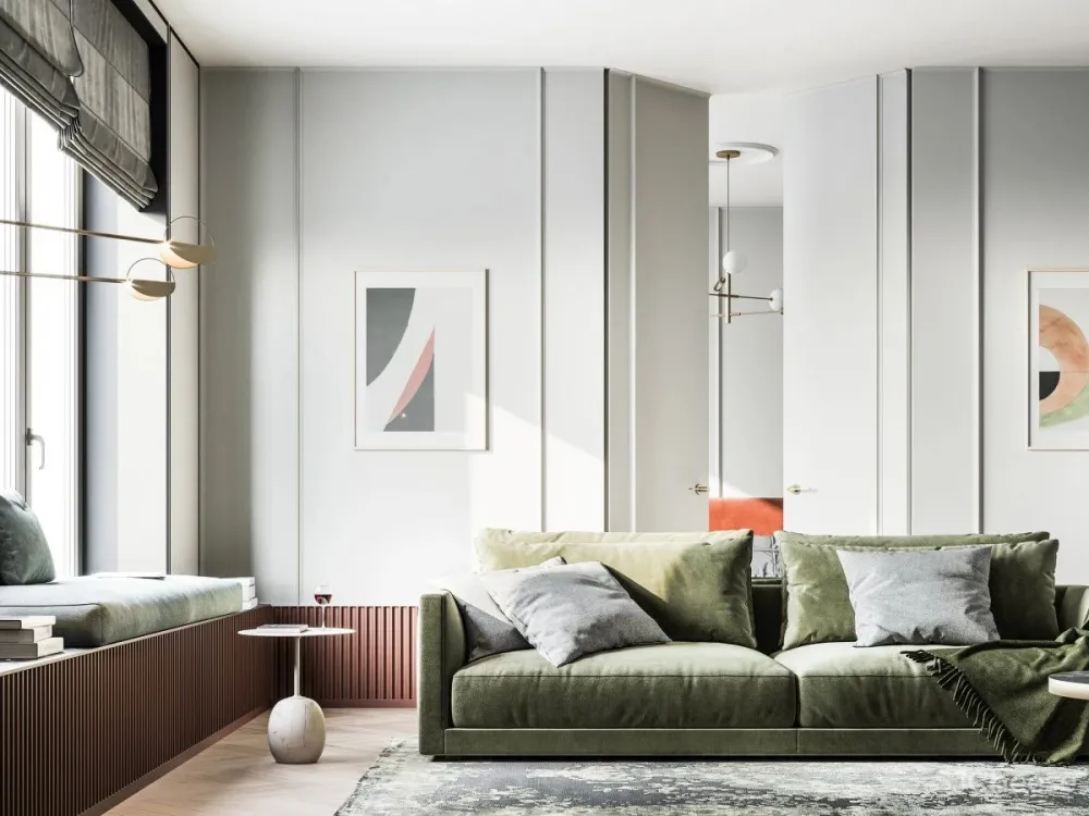 “时髦绿”的家,高级感炸裂!