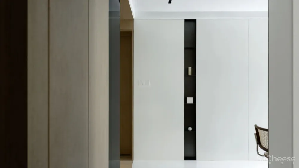 168㎡黑白木质空间,纯净与心安才是家的模样!