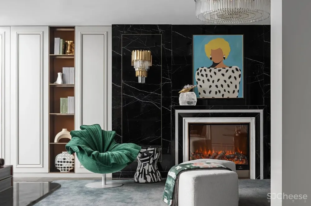 伶居设计:396㎡温雅艺术大宅,舒意生活,比诗浪漫!