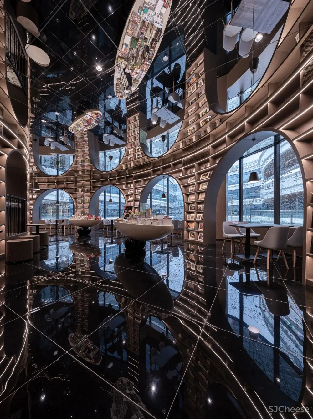 【设计女神新作】最美网红书店入驻成都,超高颜值魔幻4D实力上演“盗梦空间”!