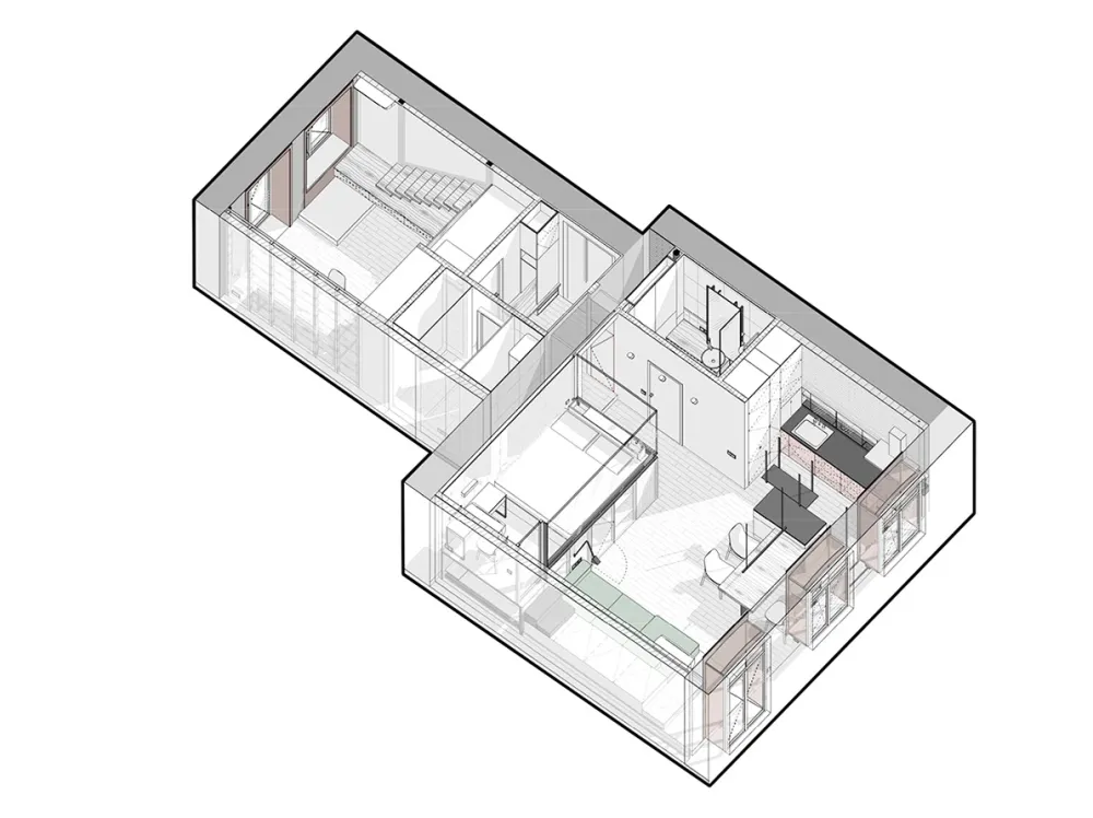 这样设计 LOFT,好看又省空间!