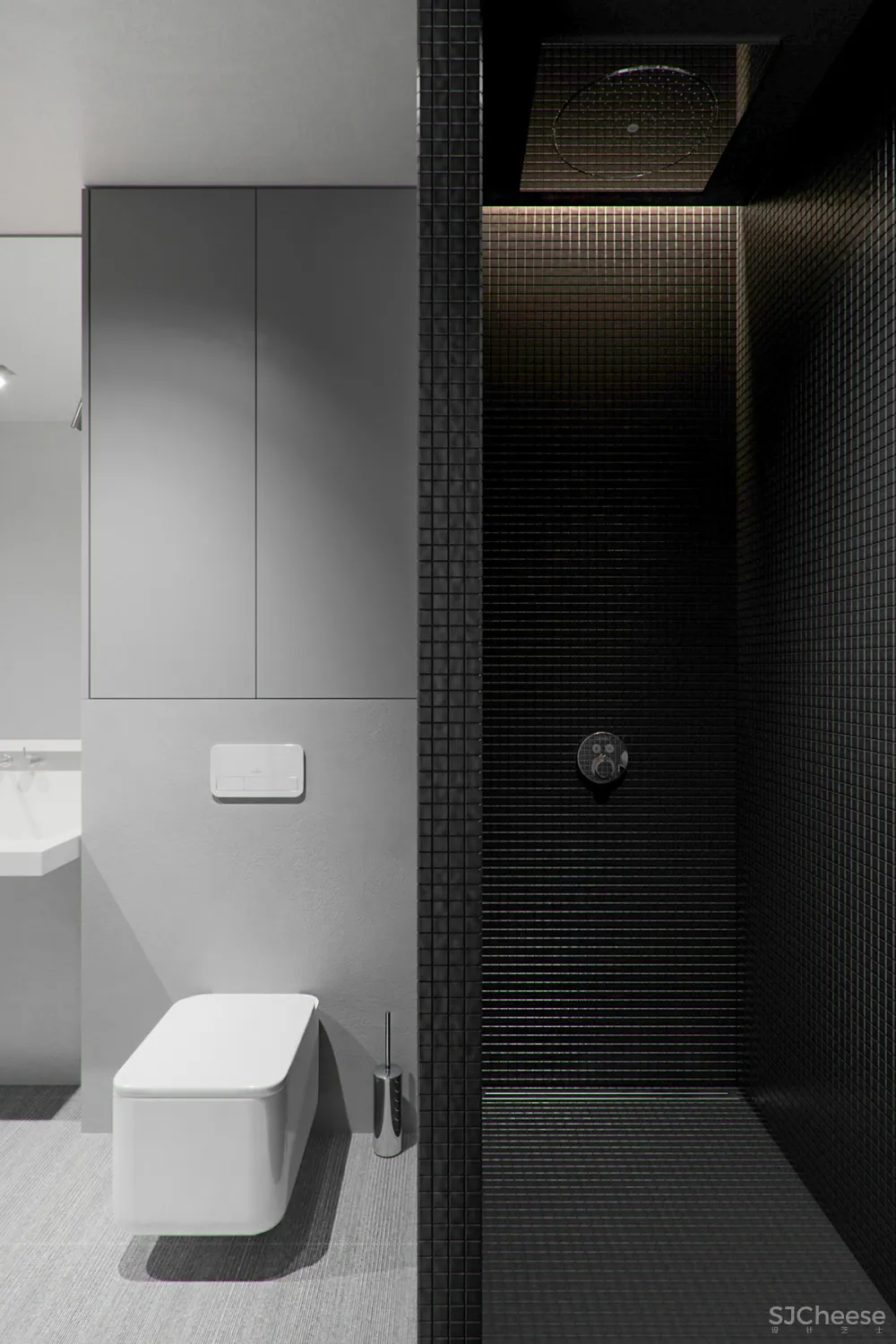 68㎡ 高级灰设计，灯光这样搭配才有格调