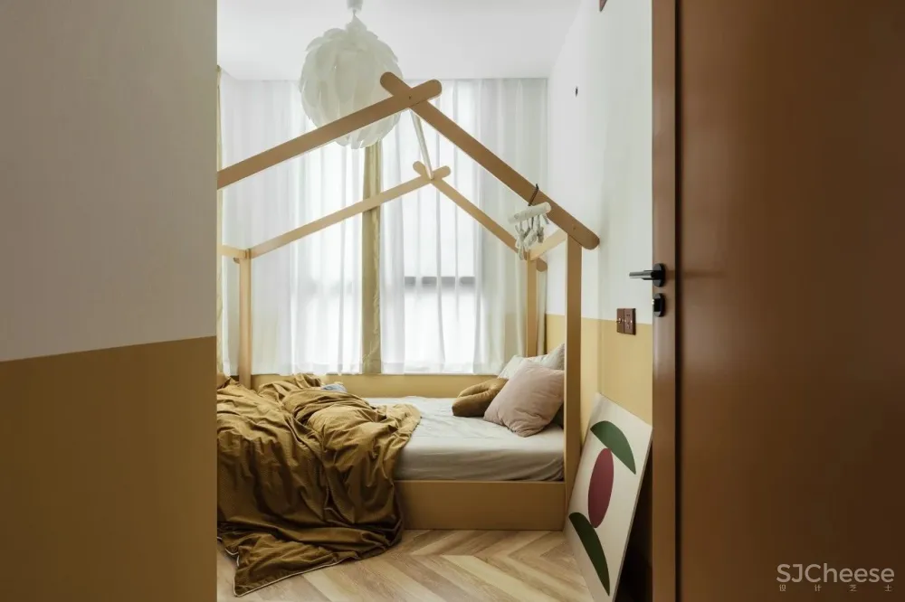 93m²二手房重塑！大胆挑战美妆界“脏橘色”！网友：真的美翻了！