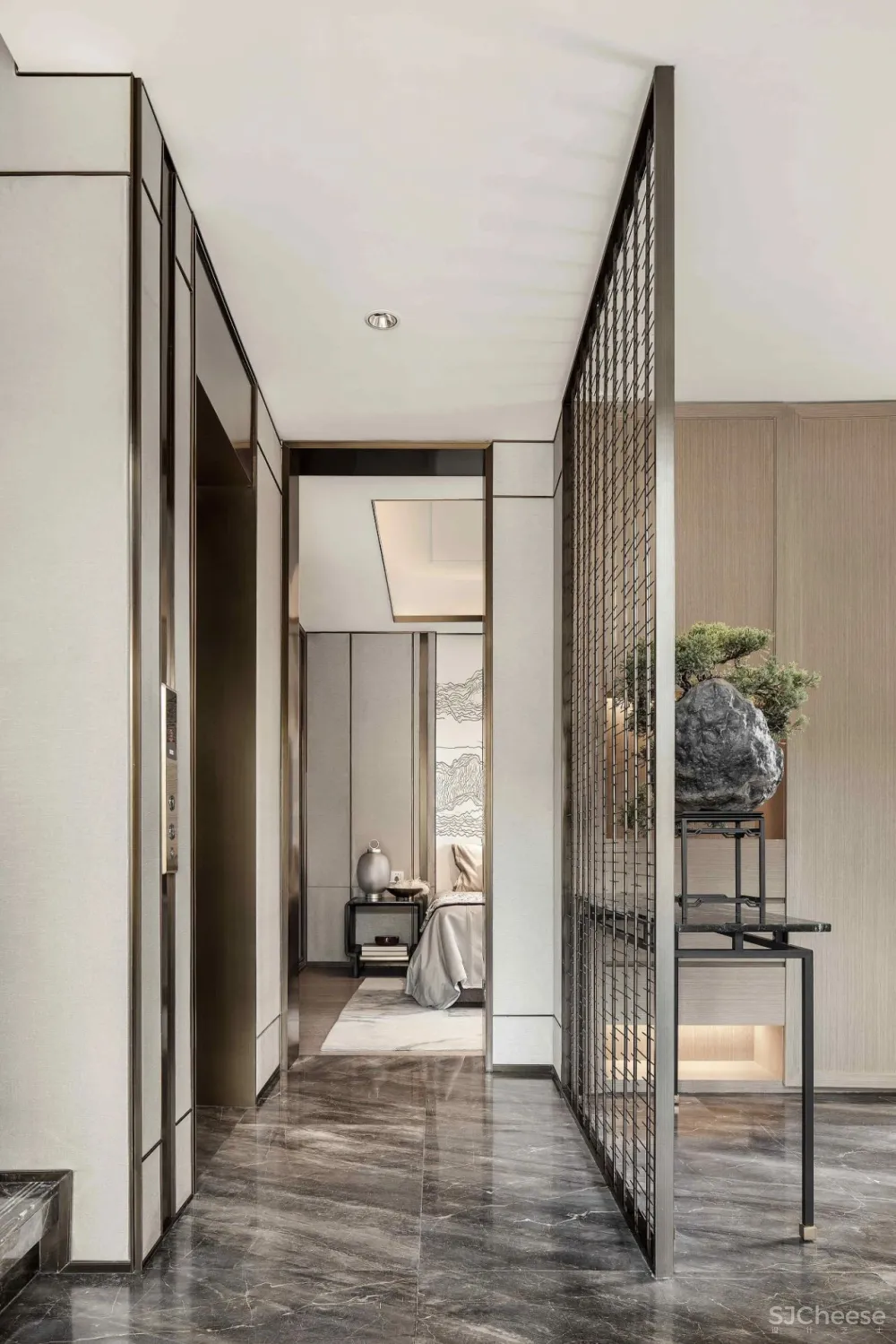 矩阵纵横：568m²中式合院，雅致轻奢