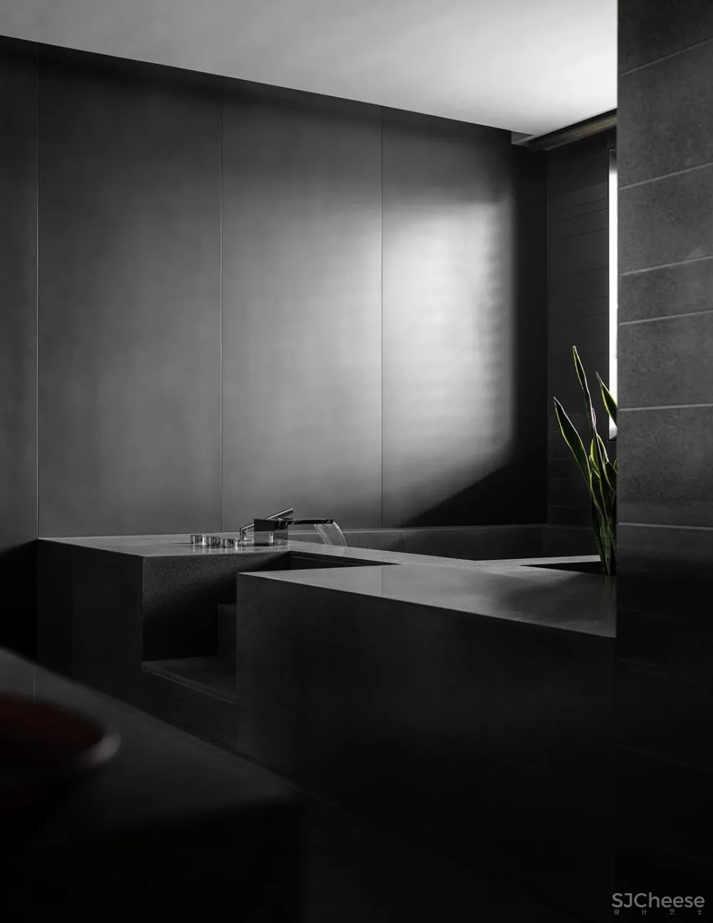 方磊 上海 555 m² 黄浦江畔顶层复式,大道至简,安静优雅!