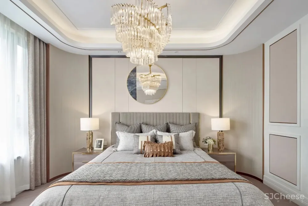 中性色作为空间主色调，搭配以暖温度的姜黄！