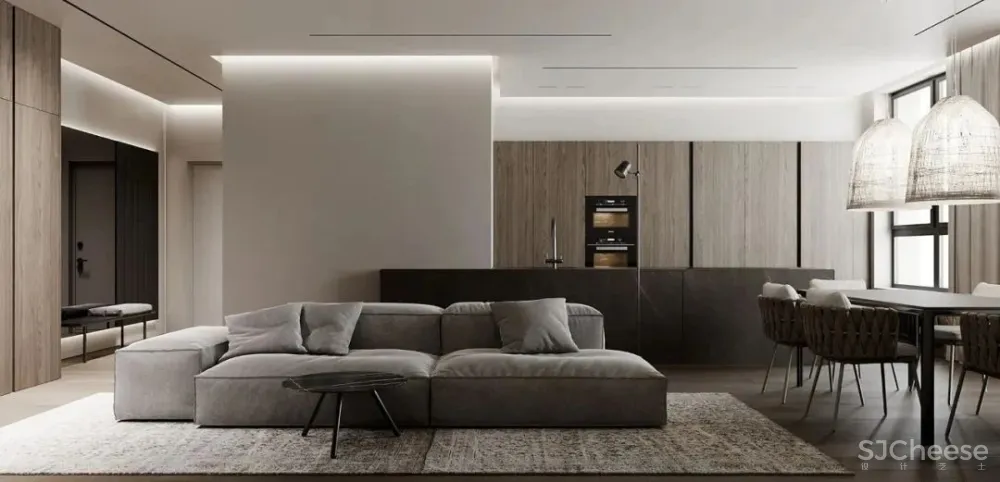 无主灯 高级灰,腔调十足的极简主义