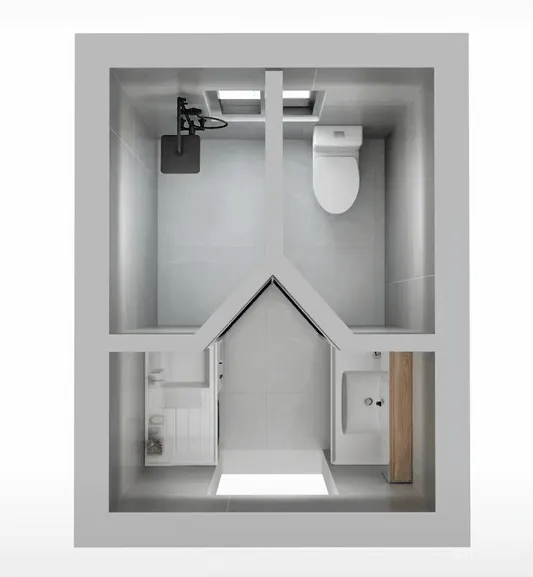 好的卫生间不只要注重干湿分离,三分离设计更实用!