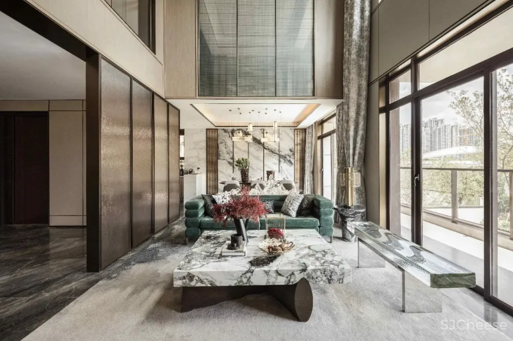 矩阵纵横：568m²中式合院，雅致轻奢