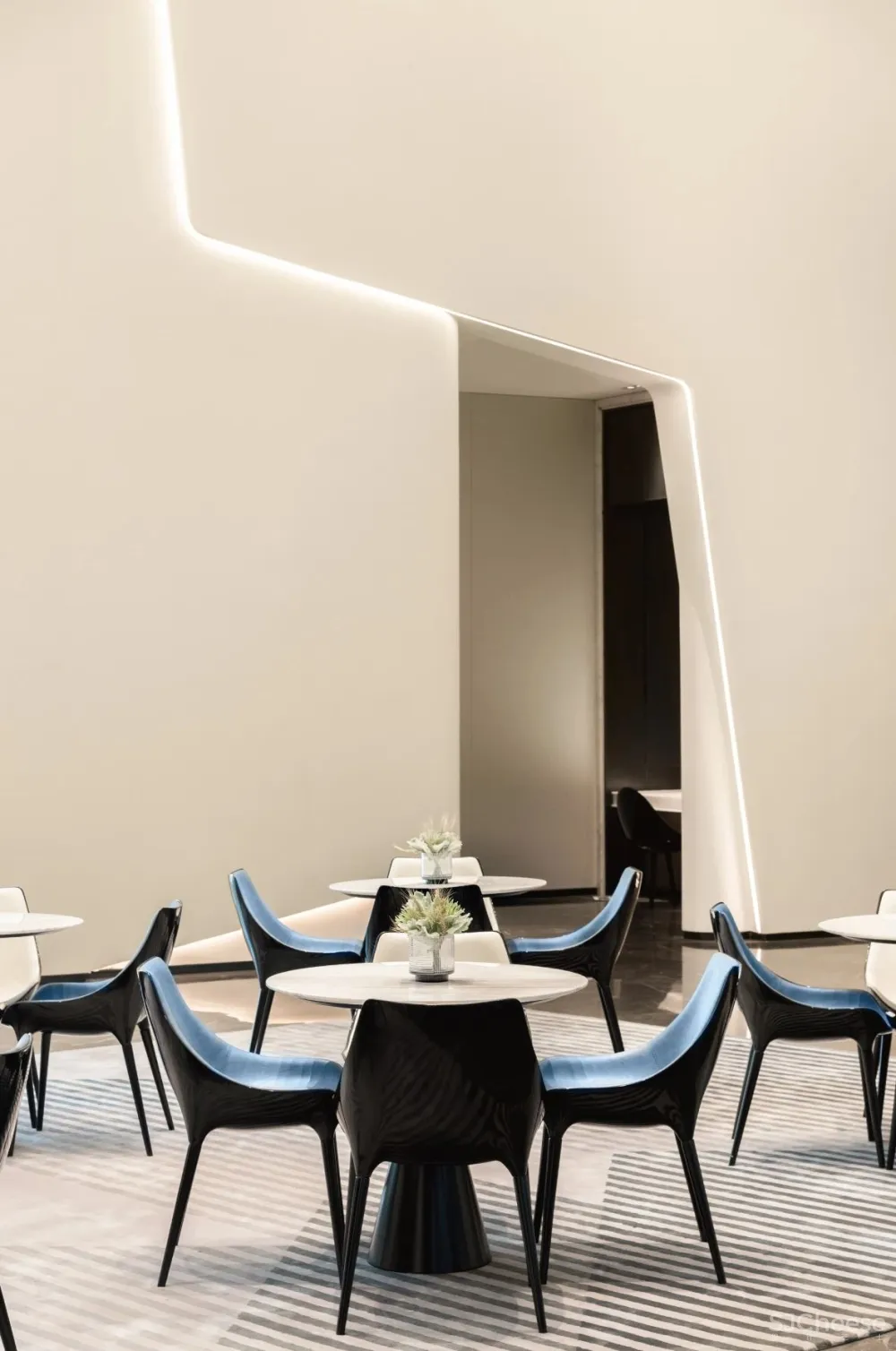 以时辰为名，镌刻常州牡丹蓝光·晶曜售楼处｜C.H.Y泽钦设计