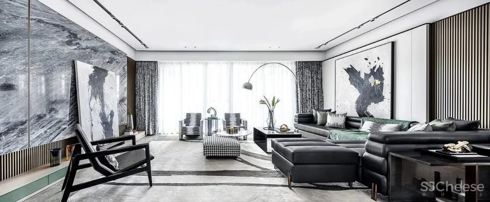 142㎡-195㎡轻奢时尚样板间,高贵精致谁人不爱?