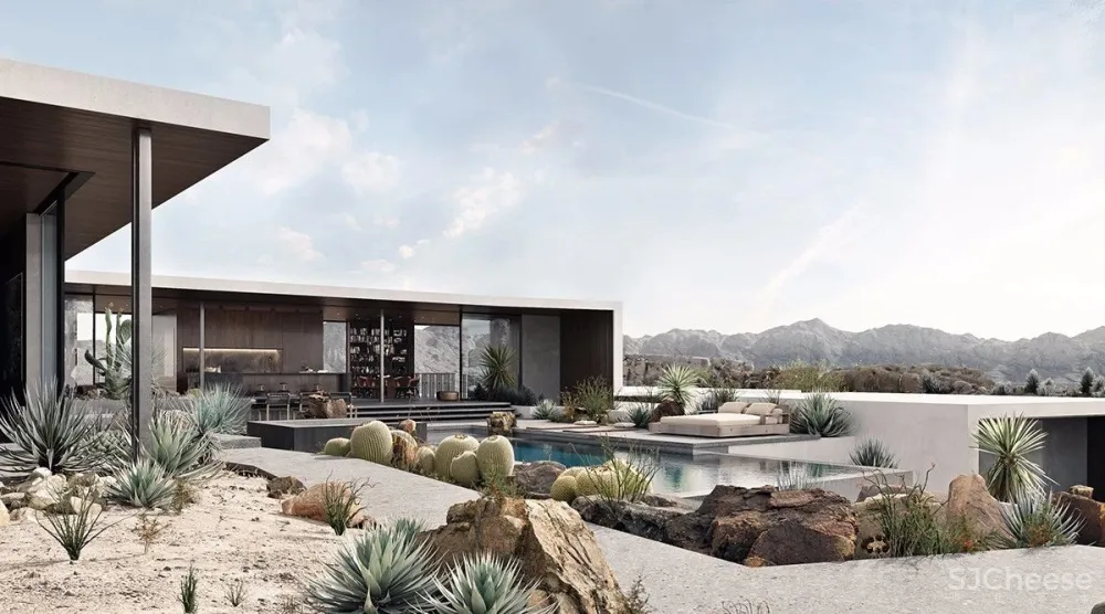 逆天的效果图！我以为是实景拍摄的…