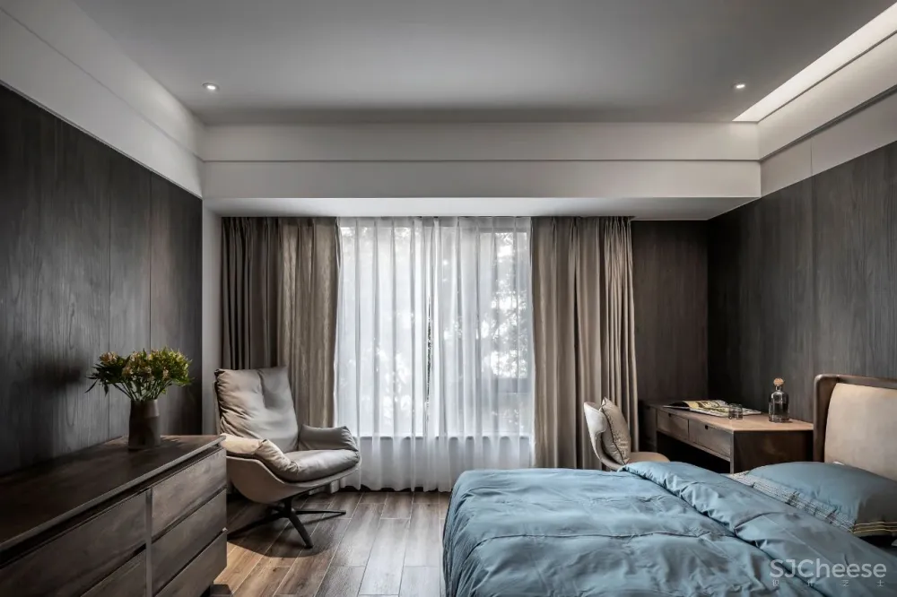 300㎡现代风大宅,下沉式庭院太棒了!