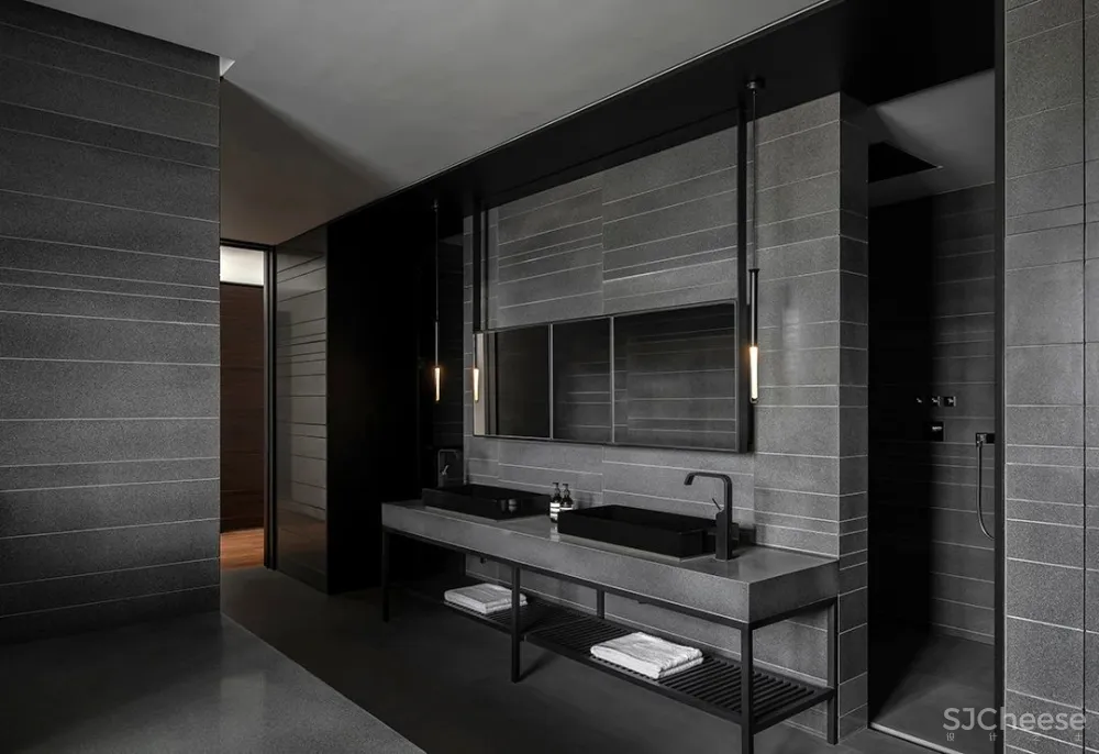 方磊 上海 555 m² 黄浦江畔顶层复式,大道至简,安静优雅!