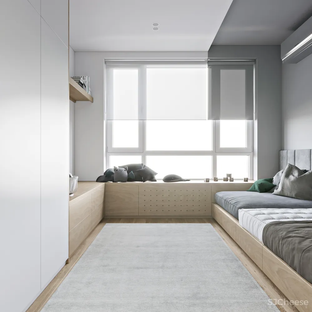 102㎡ 高级黑,墙面这么拼房间更显高