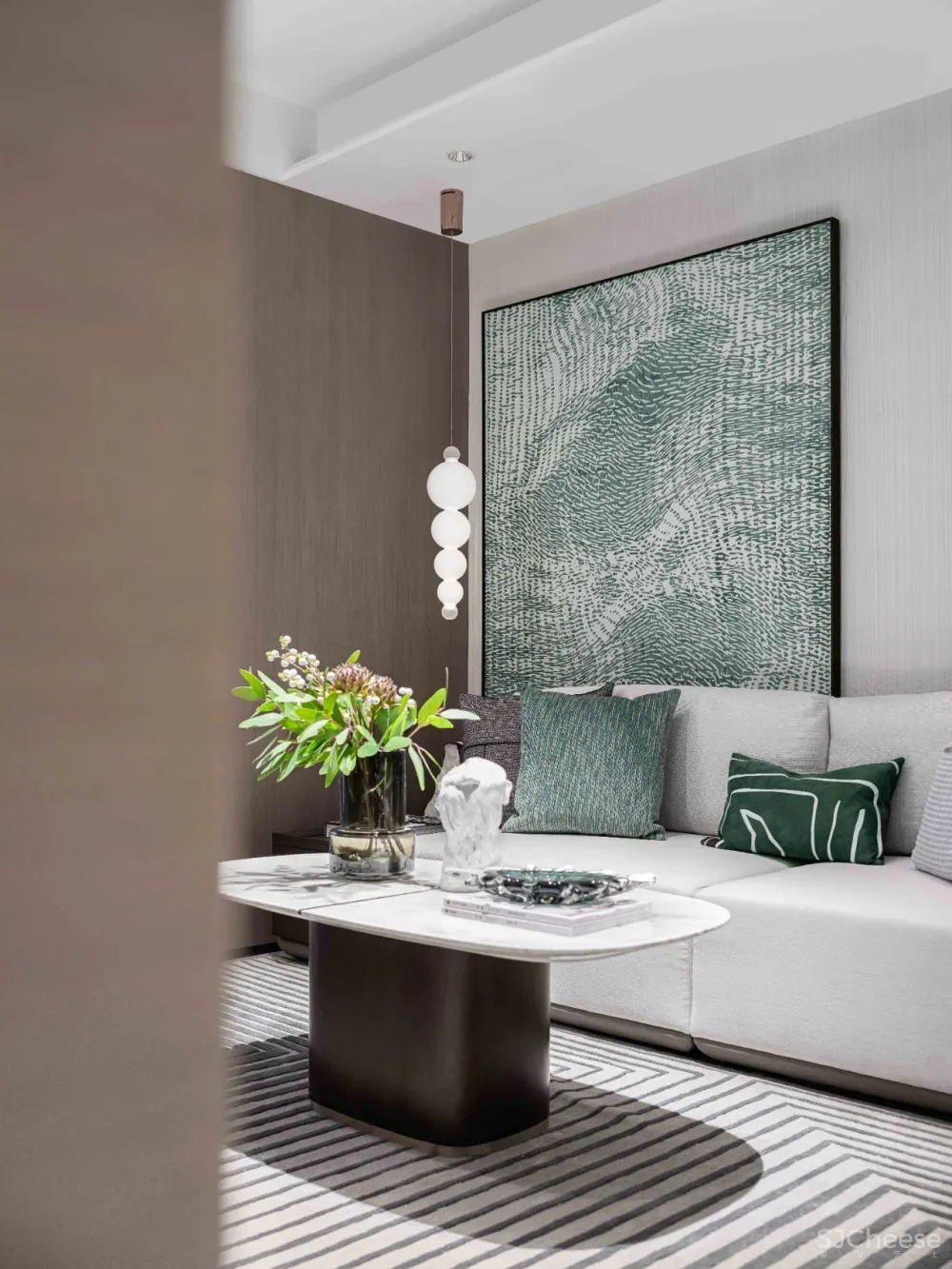 GND恩嘉设计·新作 87㎡ - 92㎡现代轻奢样板间