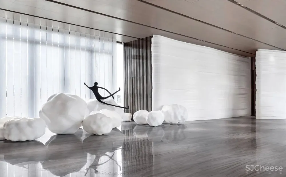 和谐韵律演绎售楼空间刚性之美 |EH DESIGN 易和