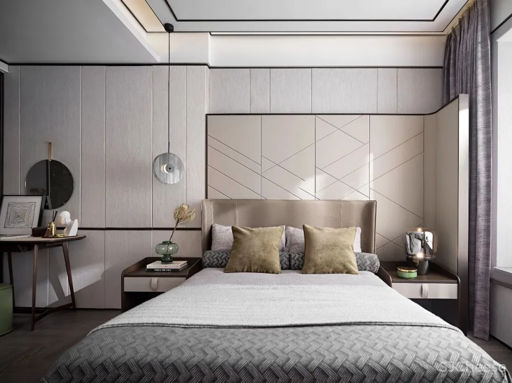 121㎡与97㎡低奢风样板间，摩登大方又不失浪漫！