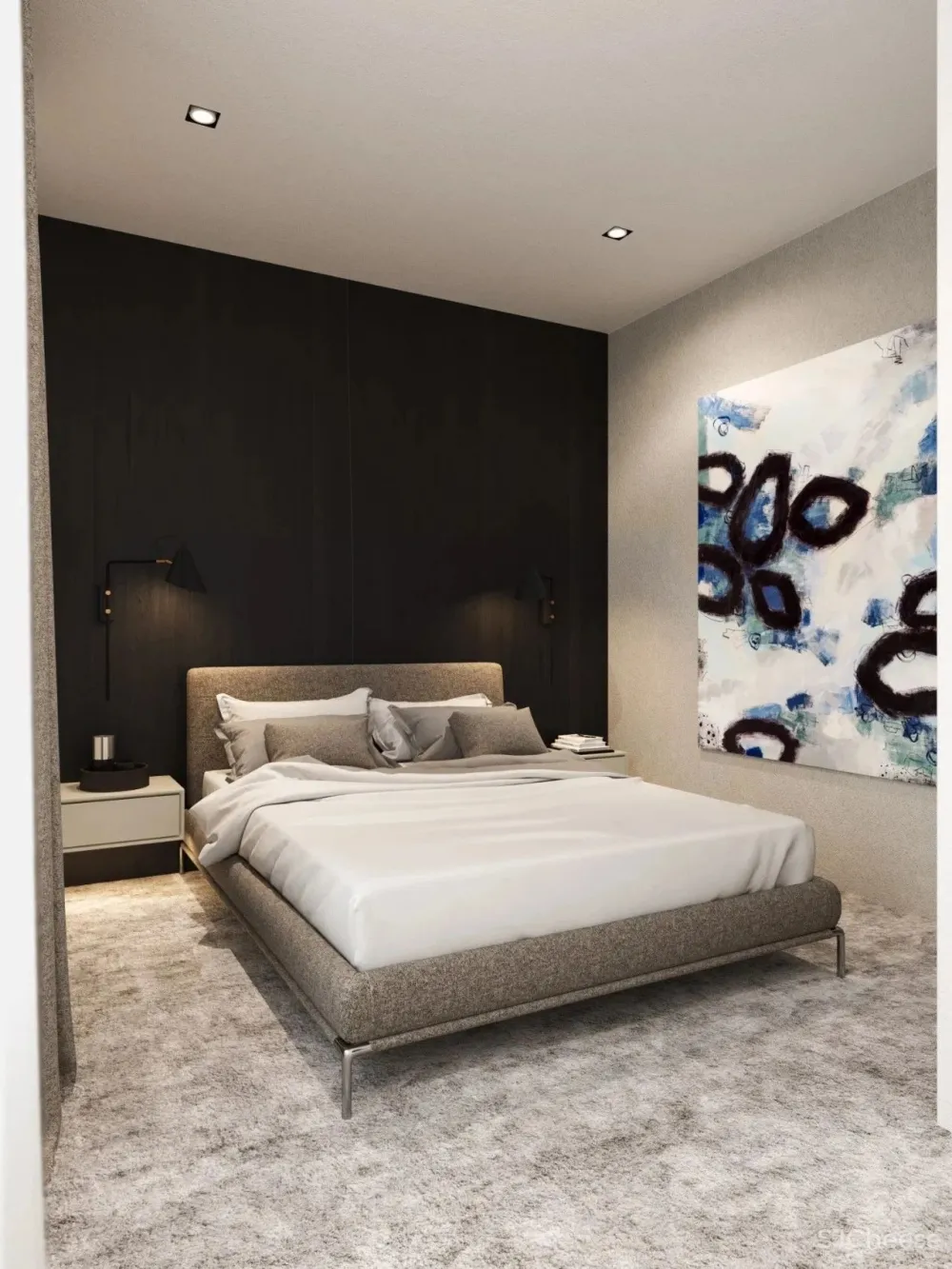 300㎡私人住宅,简约大气!