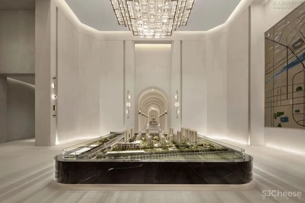 李益中空间设计丨万科·金域缇香售楼中心