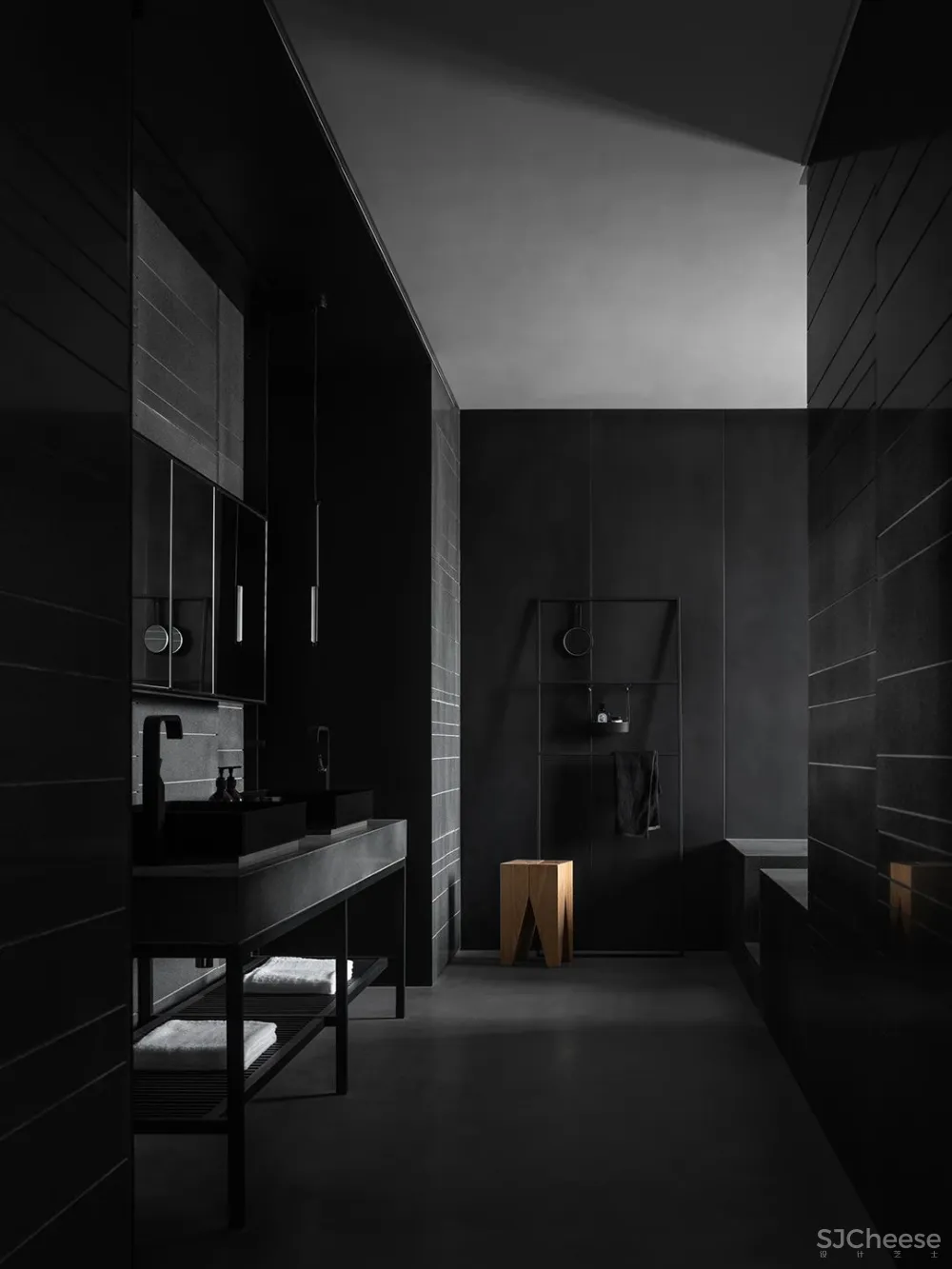 方磊 上海 555 m² 黄浦江畔顶层复式,大道至简,安静优雅!