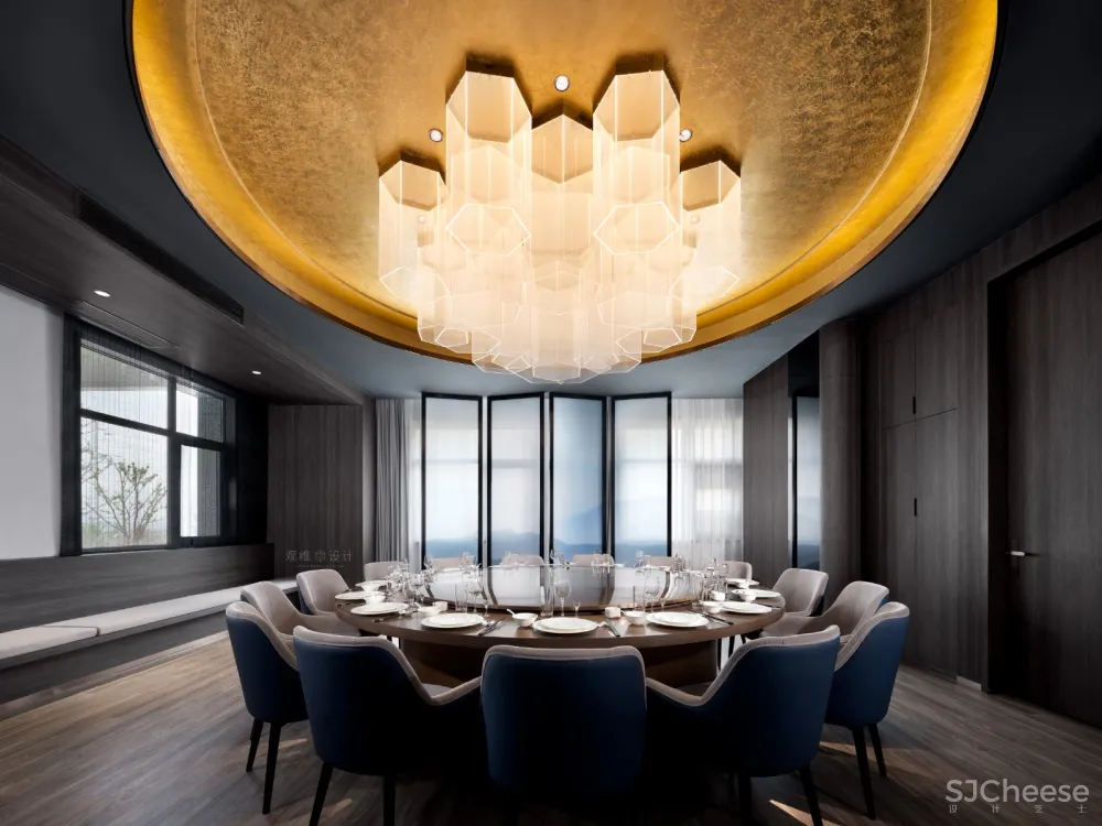 观维设计新作|翠园中餐厅
