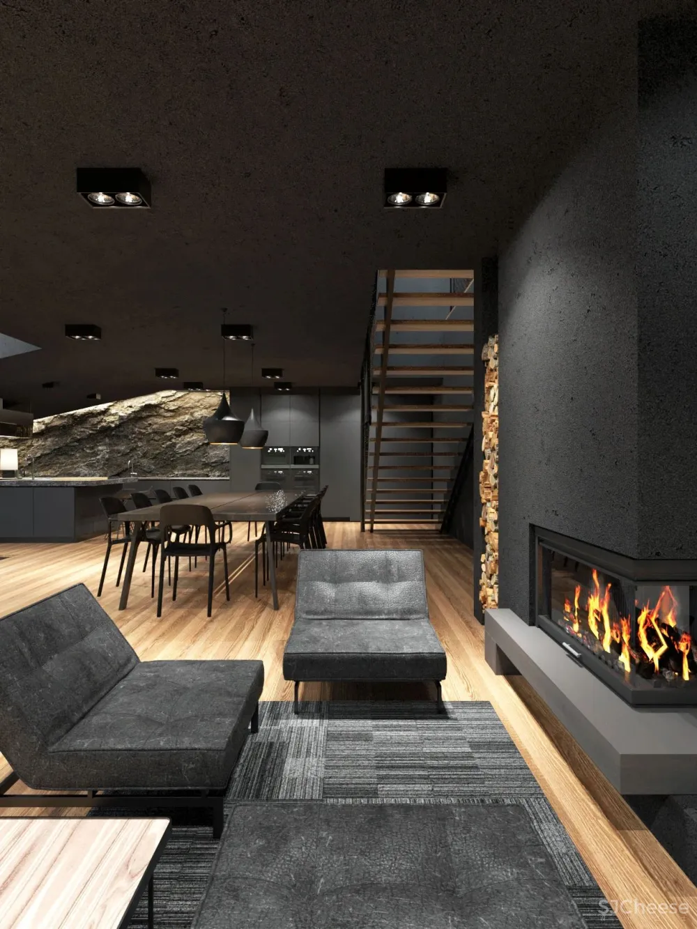 黑色别墅,如此好看!