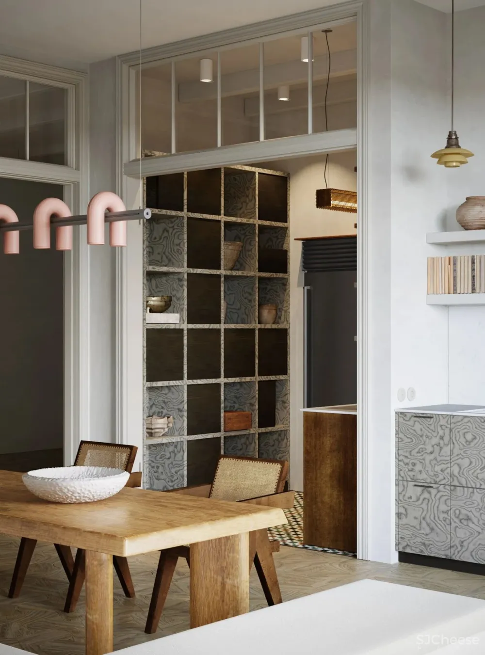 复古轻奢风,诗意般的美宅!