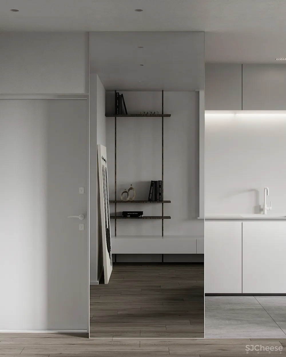 小户型可以这样设计,储物空间超多!