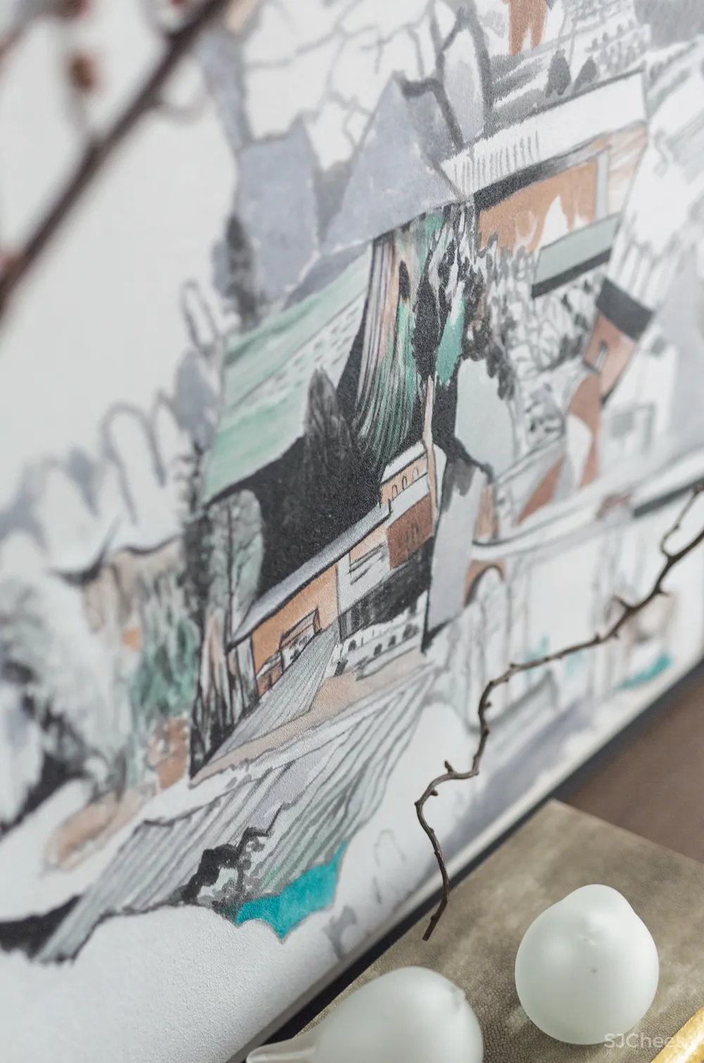 让我们静心聆听丝巾诉说的动人故事 ,Hermès l 红星地产×香港方黄新作